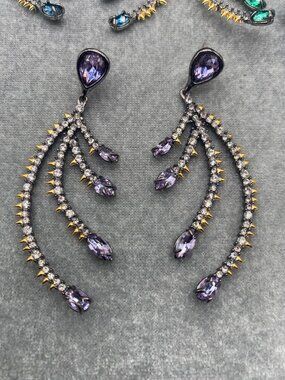 Alexis Bittar Multigem Stud Earrings